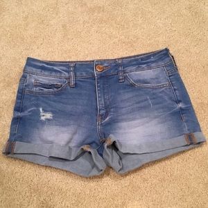 SO Low Rise Denim Shorts
